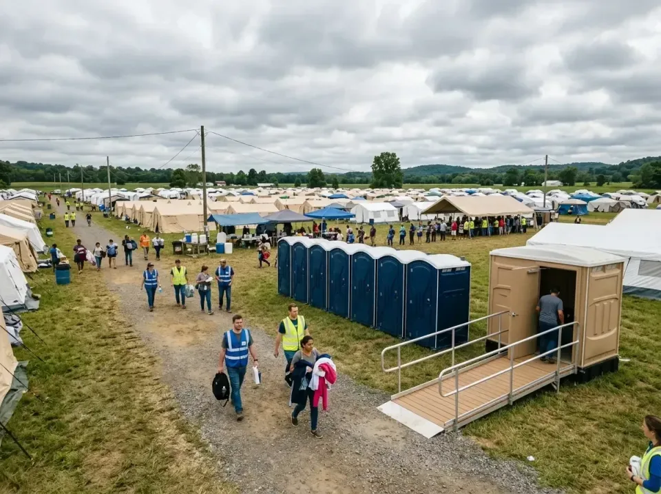 disaster-relief-camp-restrooms-010 — frequently asked questions, Dumpster & Portable Bathrooms Rental in Horseshoe Bay, TX